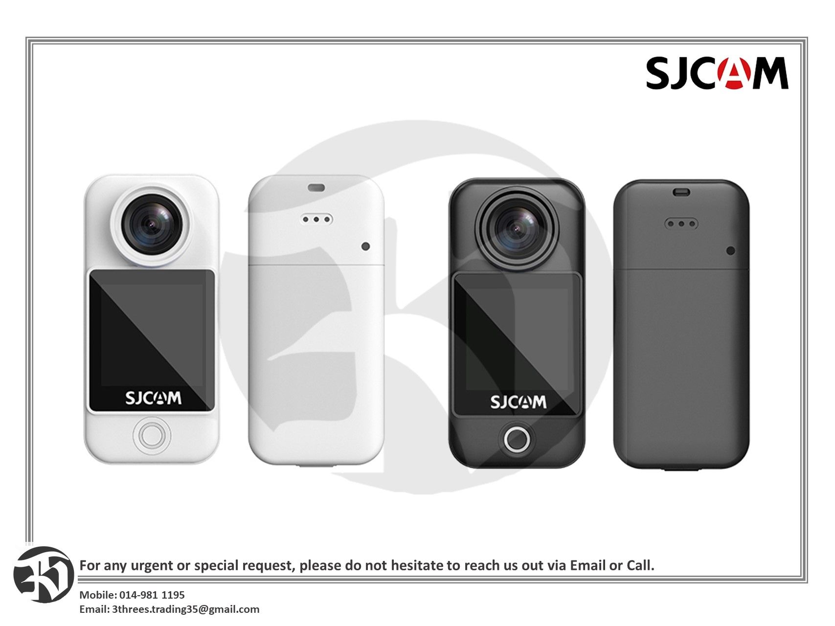 SJCAM C300 Pocket Action Camera 4K/30FPS