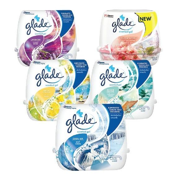 GLADE SCENTED GEL-180GMS /Glade /Scented Gel /Essence /Perfume Gel /Glade Scented gel /180gms
