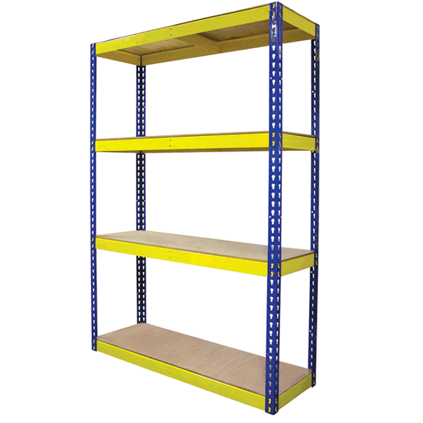 QS Boltless Rack Height 72" x Depth 18" x Length 36" (Inch) 4 Levels Storage Rack