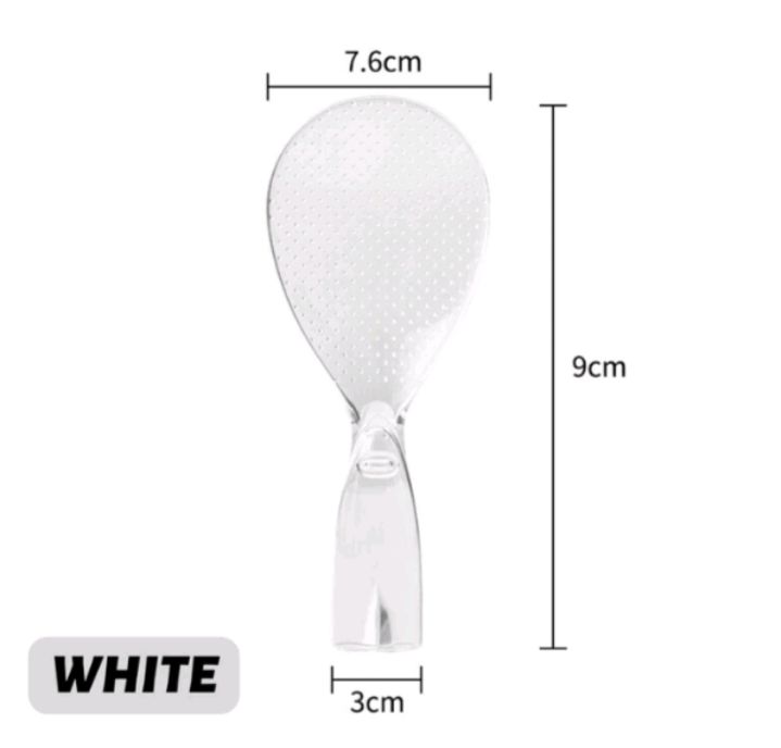 Japanese Style Non-Stick Rice Scooper with High Class Transparent Design with Free delivery