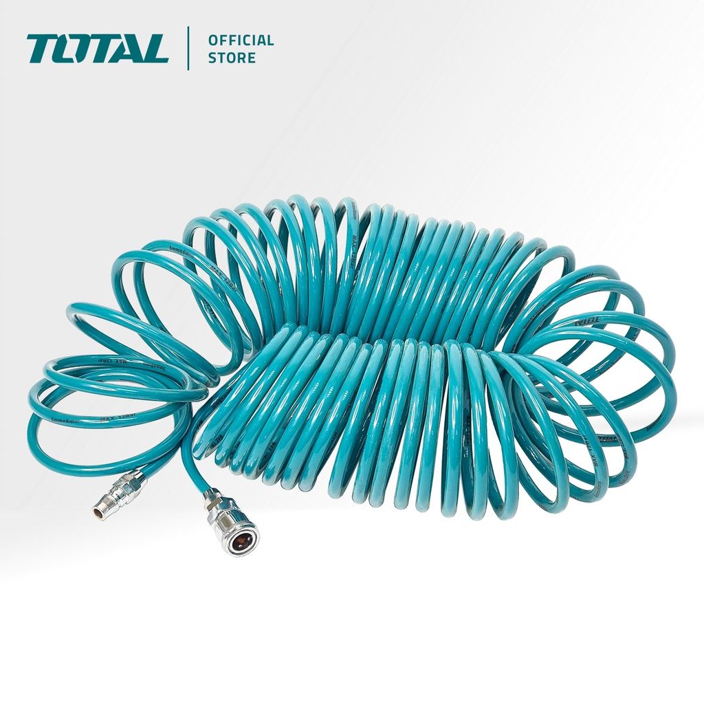 TOTAL THT11151-3 / THT11101-3 AIR HOSE ( 10M /15M) MAX. PRESSURE 12 BAR (174 PSI)