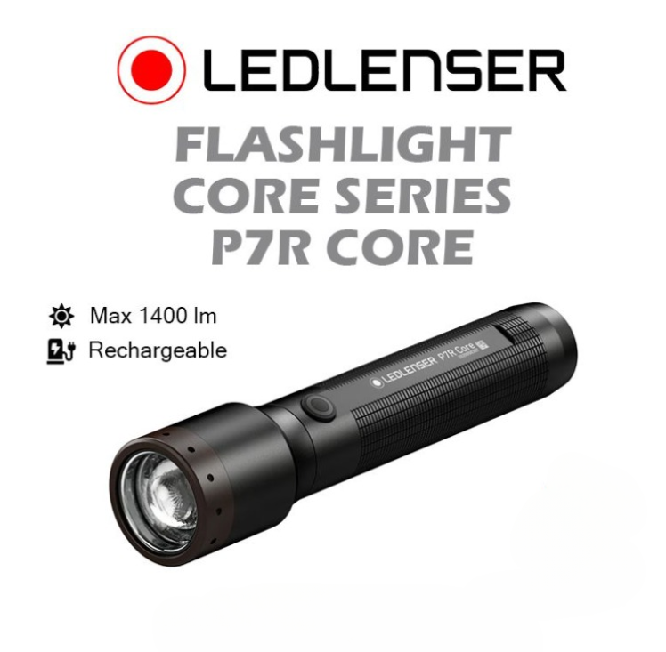 LEDLENSER RECHARGEABLE FLASHLIGHT P7R CORE