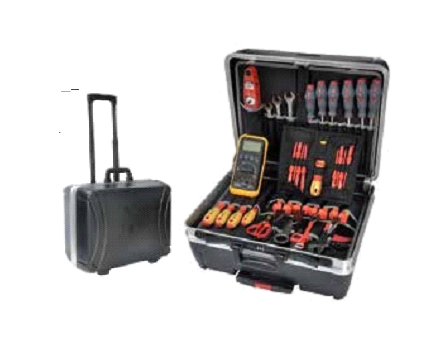 Temo 46L High Volume High Impact Resistant Service Engineer's Trolley Case