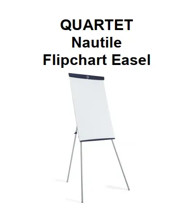 Genuine Malaysia Quartet Warranty - QUARTET Nautile Flipchart Easel 1901914S