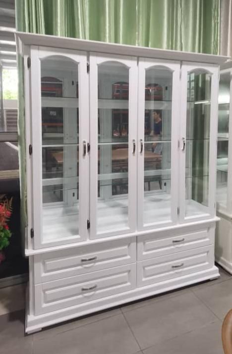 OEM *4 DOORS DISPLAY CABINET BOOKCASE