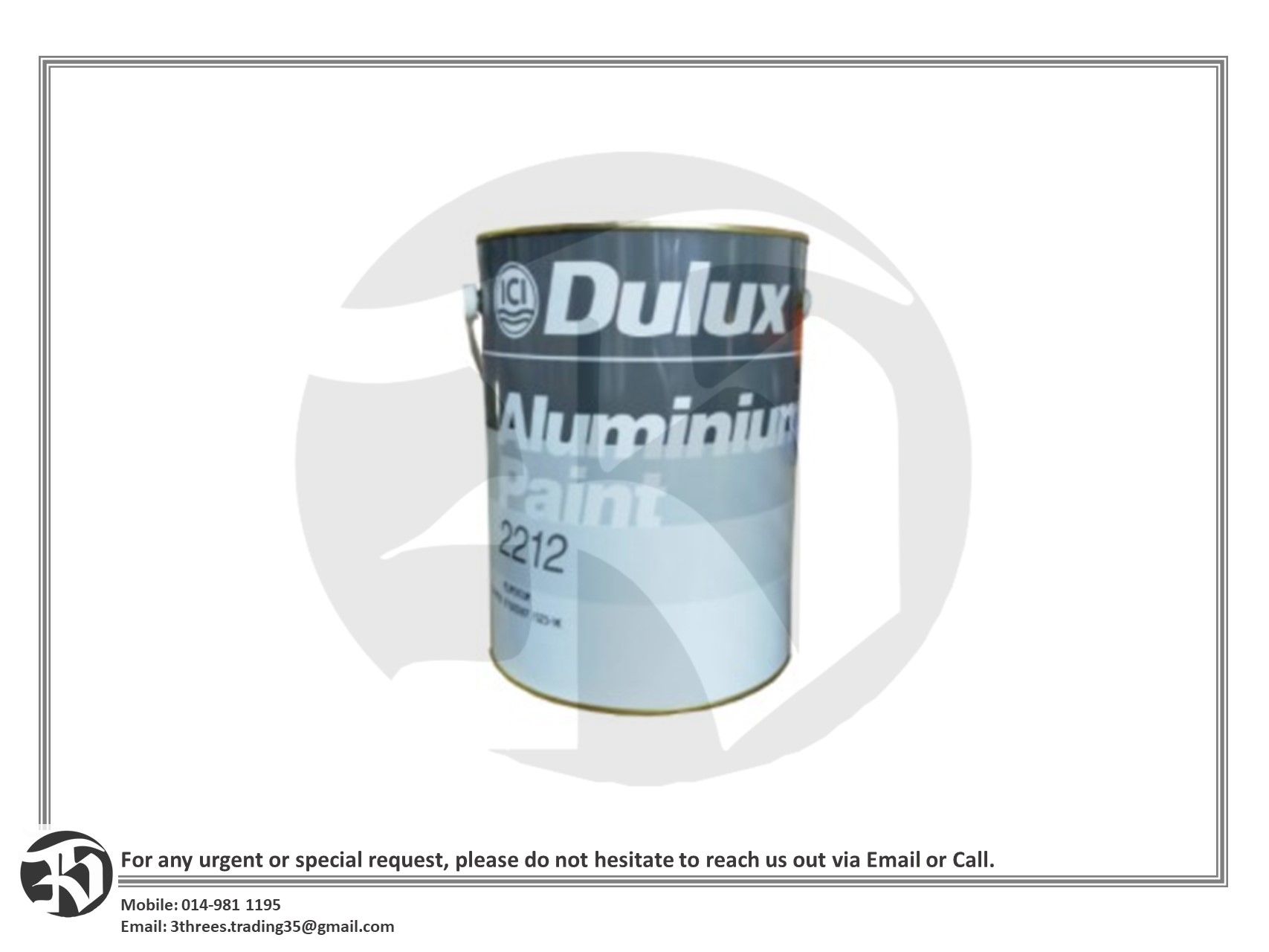 ICI Dulux Aluminium Paint 2212 (5L)