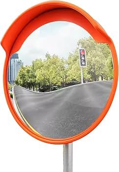 convex mirror size 30 inch with stand pole