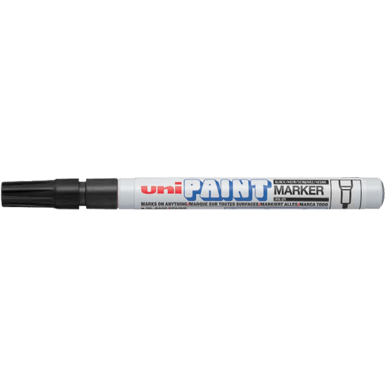 Uni Paint Marker PX-21 Fine Tip (Black)