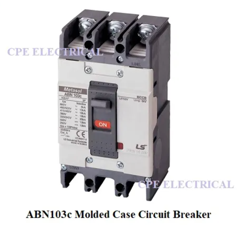 LS ABN103c 75A 3 Pole MCCB Molded Case Circuit Breaker 18KA