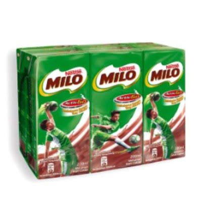 MILO KOTAK 200MLX6PKT