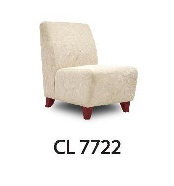Single Seater Sofa W/O Armrest ( PVC/Fabric)