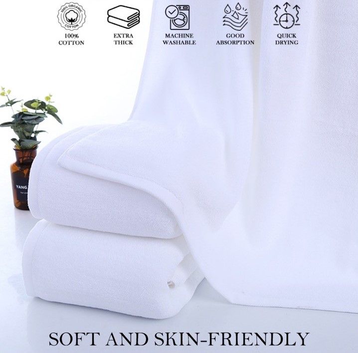 Cotton Strong Water Absorption Bath Towel / Tuala mandi / Tuala hotel /tuala cotton