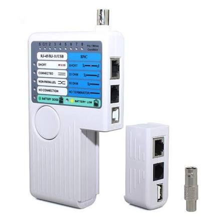 4 IN 1 NETWORK TELEPHONE BNC USB CABLE TESTER