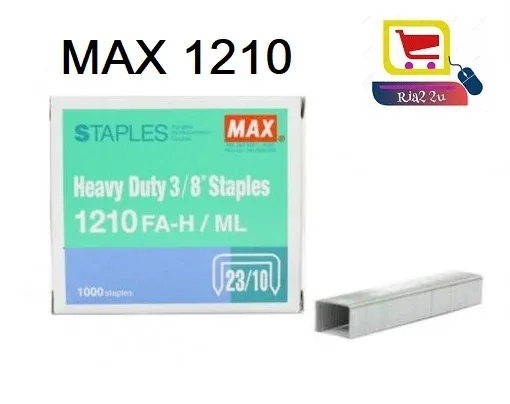 Max Heavy Duty Staples 1210 FA-H / MAX STAPLES 1210 / 1210 / MAX STAPLES RTSB