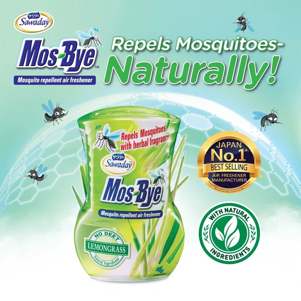 SAWADAY MOS-BYE 275ML - LEMONGRASS