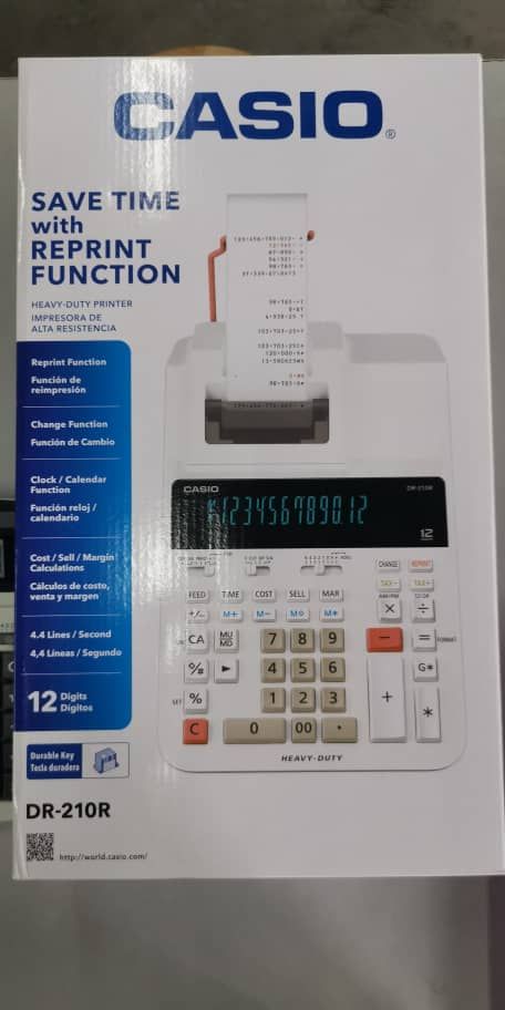 Calculator DR 120R Casio