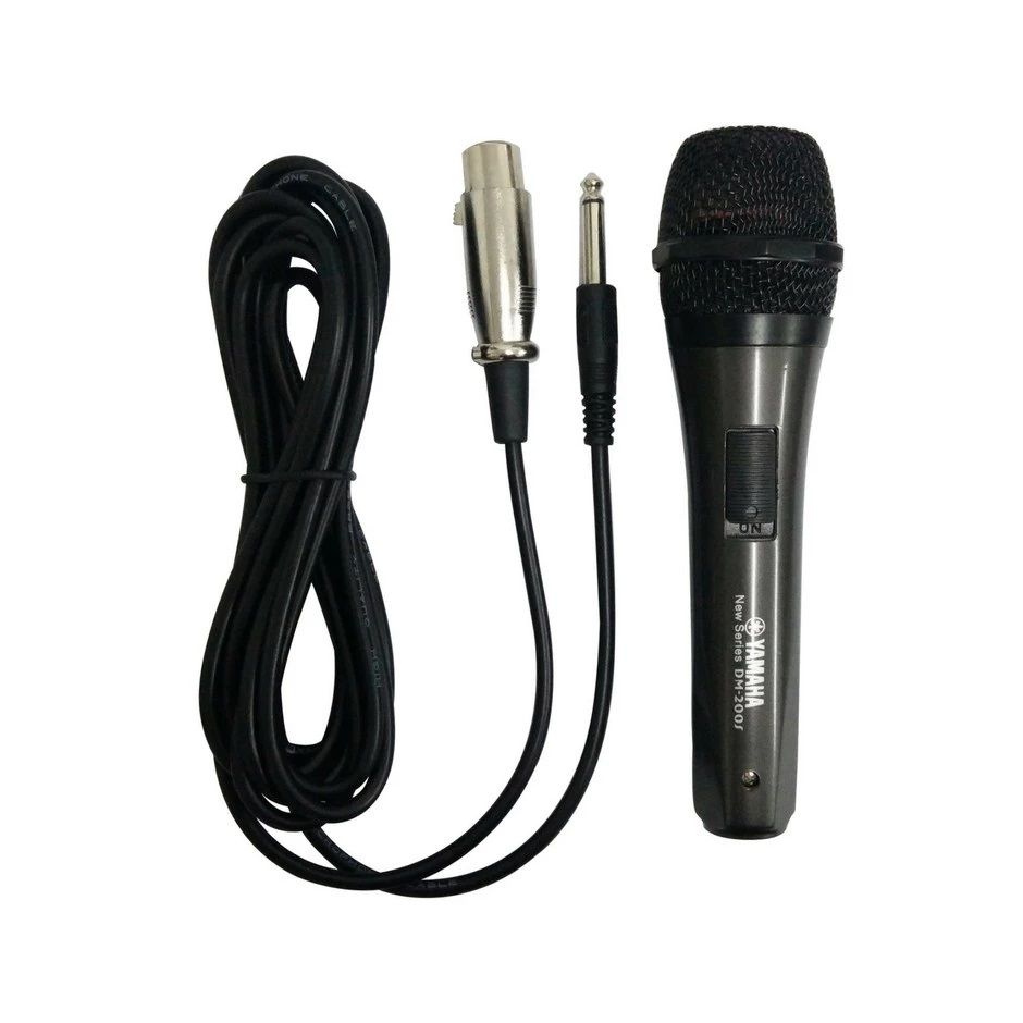 Yamaha Professional Dynamic Wired Microphone Mic / Mikrofon Berwayar Yamaha (DM-200S)
