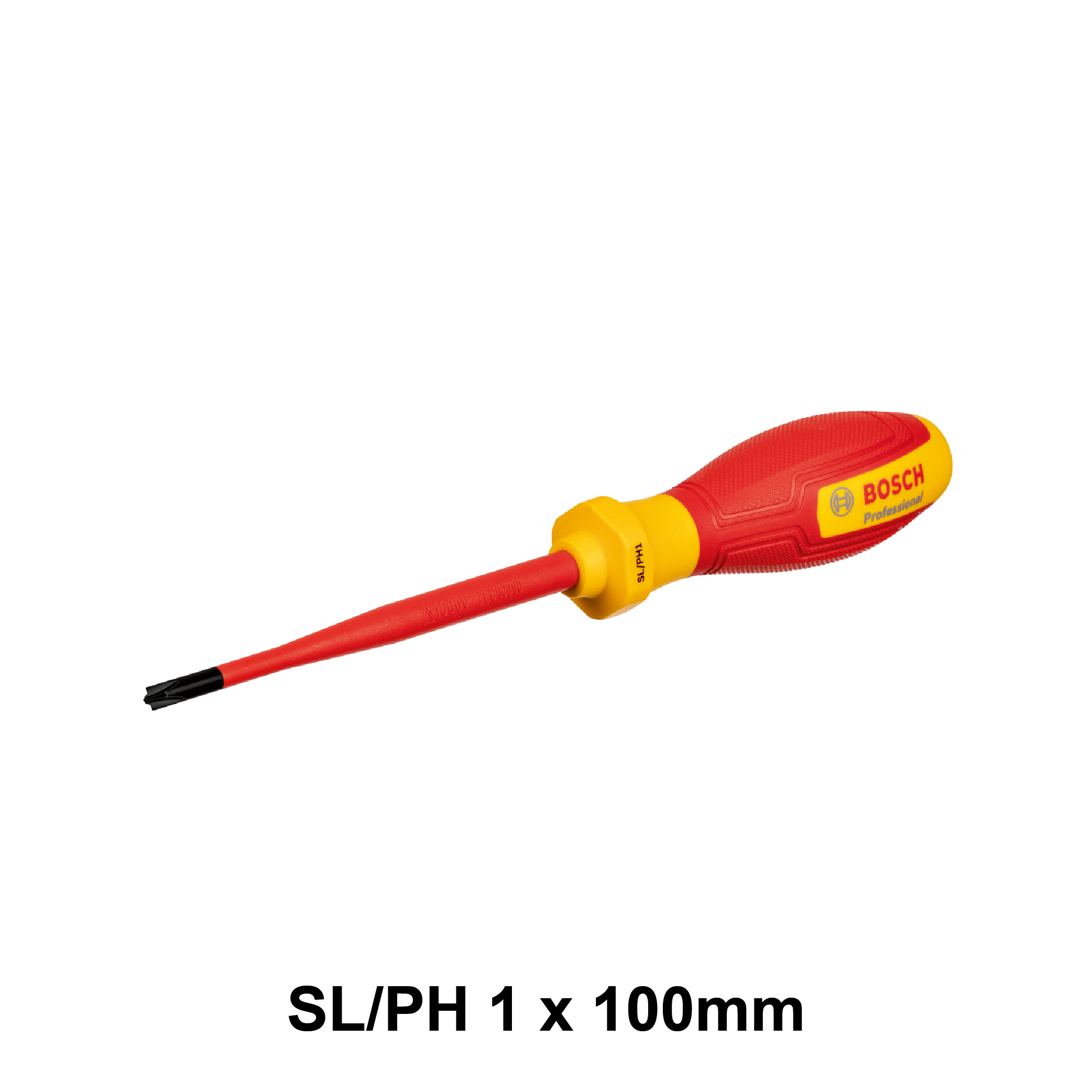 BOSCH Insulated (VDE) SL/PH Screwdriver ( SL/PH1 , SL/PH2)