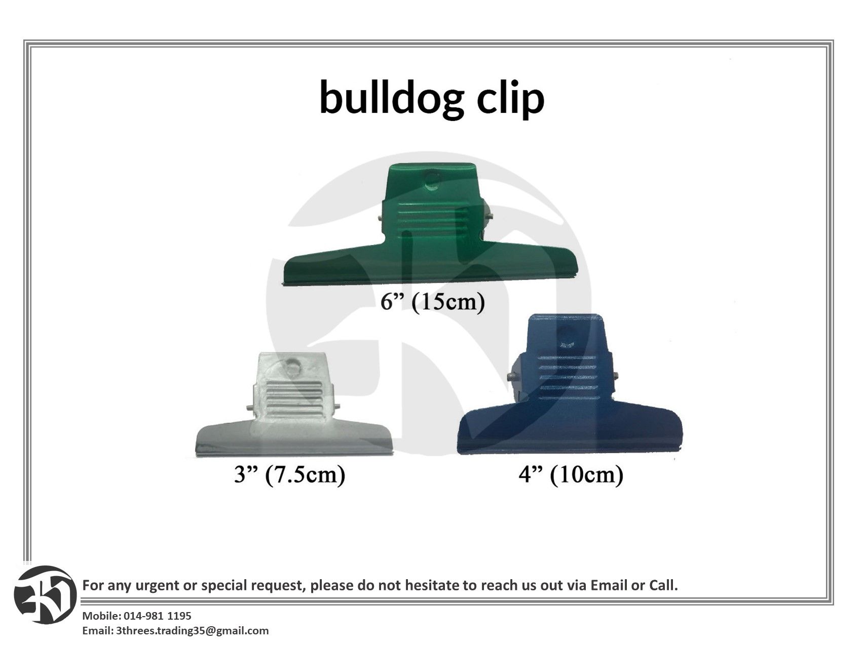 bulldog clip