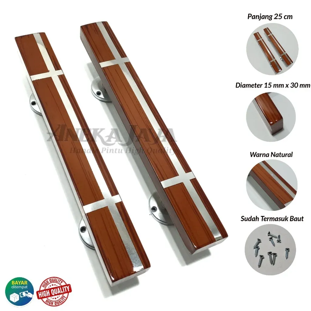 Newest Minimalist House Door handle Stainless Steel Pull Door 33cm 45cm set Of Home Door Locks