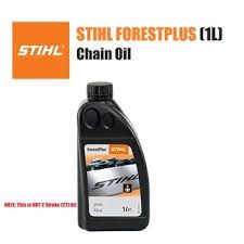 STIHL FOREST PLUS CHAIN OIL 1L Minyak Rantai Stihl Minyak Rantai Chainsaw (1 Liter) - Made in Germany