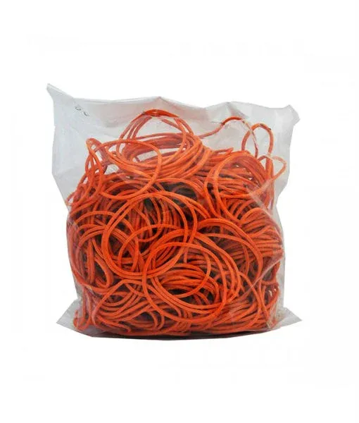 RUBBER BAND (BROWN COLOUR) - PACKING BY PACKET +- 200GM