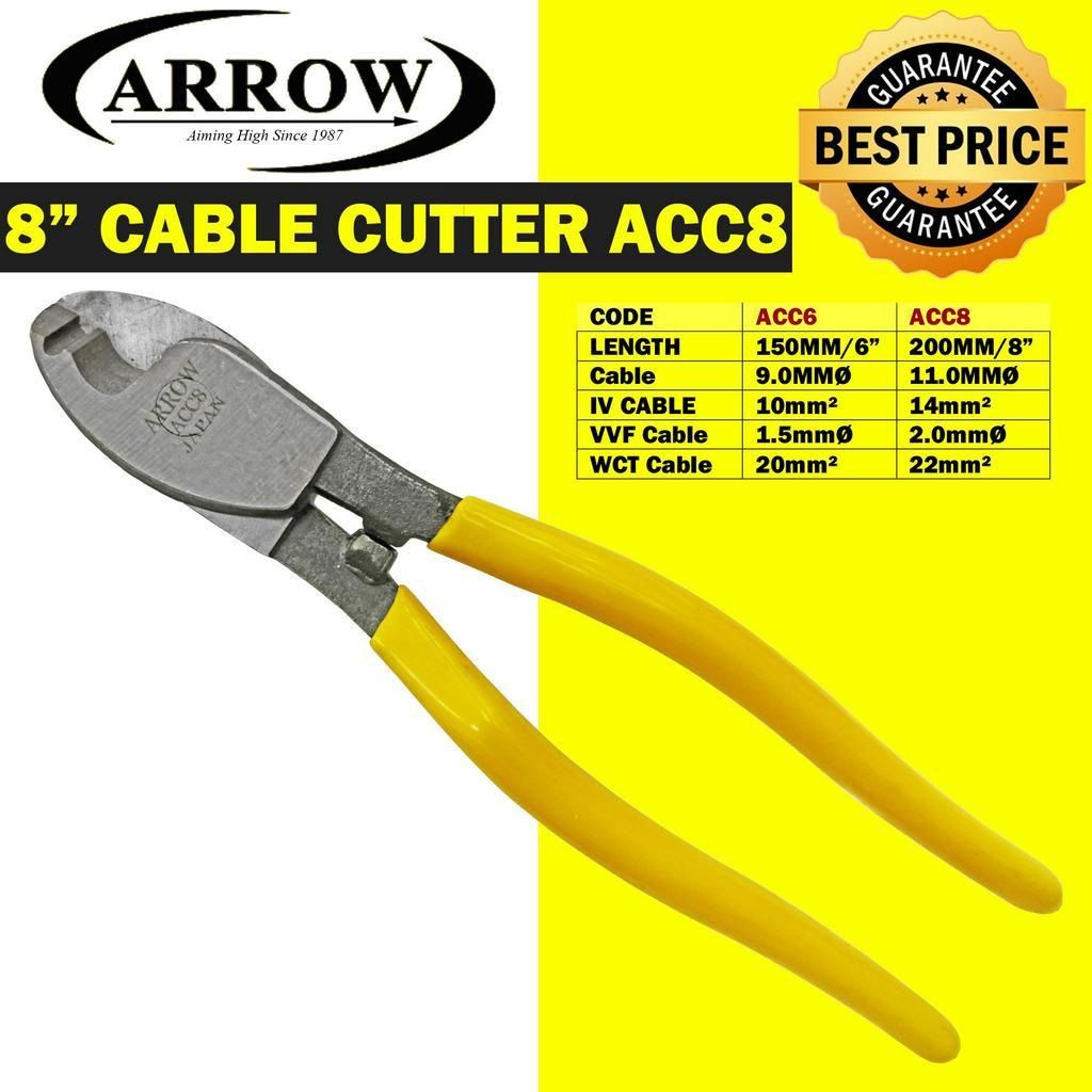 Arrow 8Inch Cable Cutter ACC8