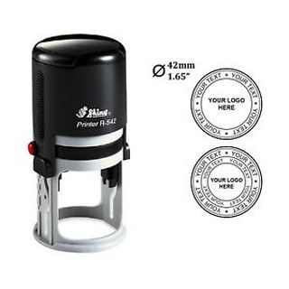 R517 Shiny self inking stamp 17mm
