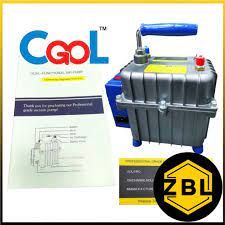 GO COOL Heavy Duty Vacuum Pump 2 in 1 safety Dual Function 28L/min 4Cfm Vacum VALUE Air Cond AC tool r134 r12 r32 r410