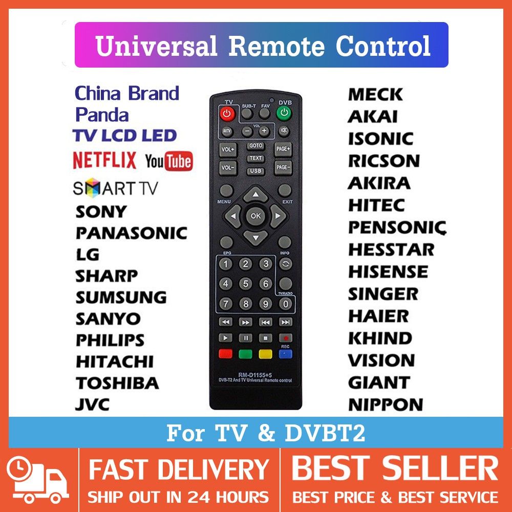REMOTE TV LCD LED MULTI ALL BRAND