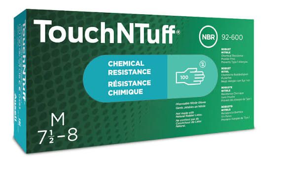 ANSELL TouchNTuff 92-600 Nitrile Gloves (Disposable Gloves)