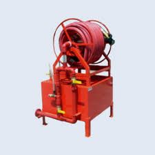 *Fabricate New Unit Hose Reel (OUTDOOR)   including painting (OSHA RED)