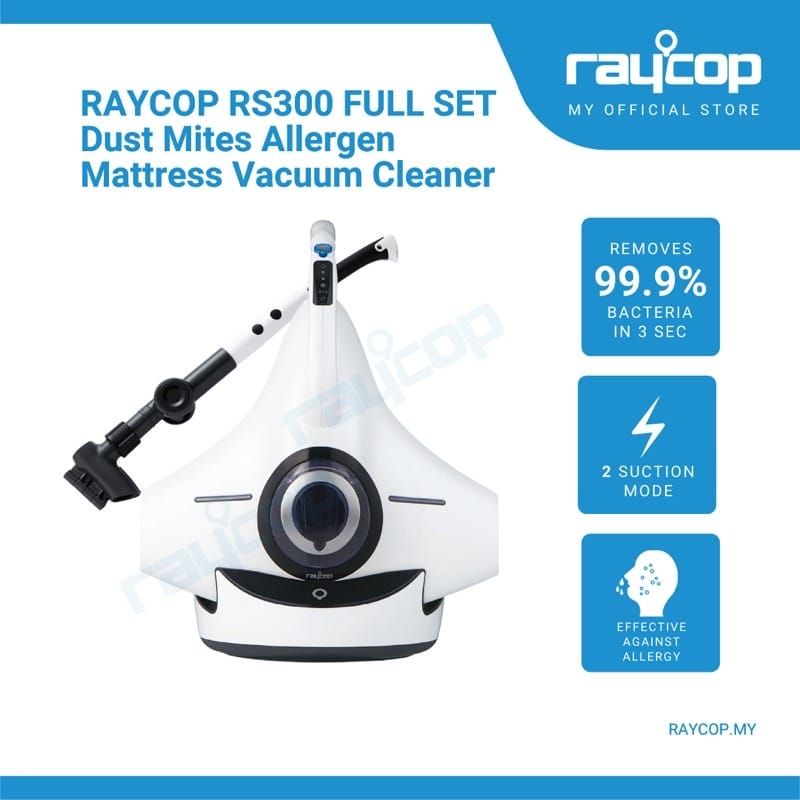 Raycop *Raycop RS300 FULL SET Dust Mite Allergen Vacuum