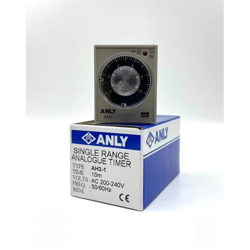 ANLY AH3-1 60sec 240VAC Analog Timer - Single Contact