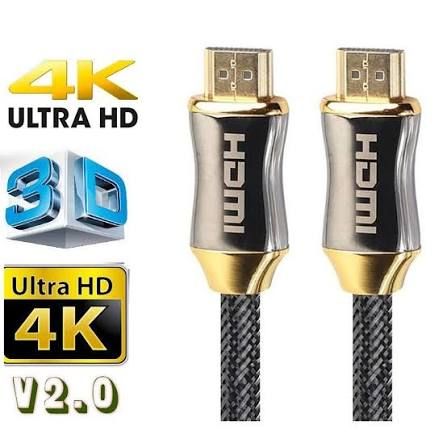 HDMI Cable 4K HD UHD v2.0 2160p Gold Plate Head - 5 Meter