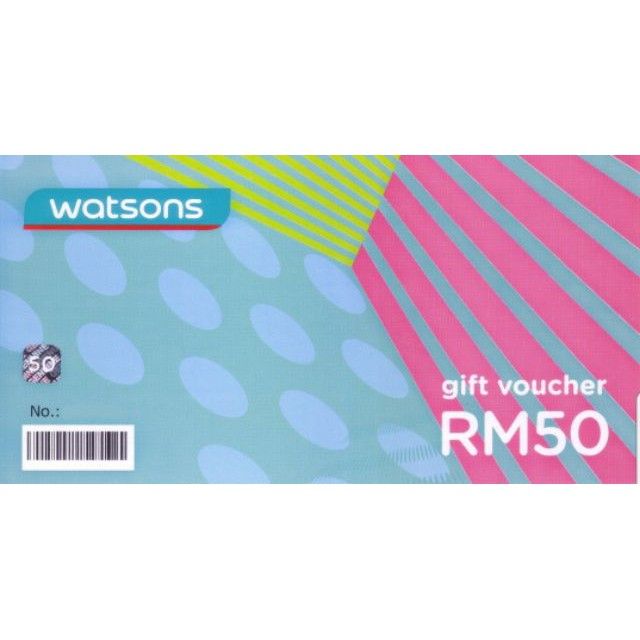 Watsons Gift Voucher RM50