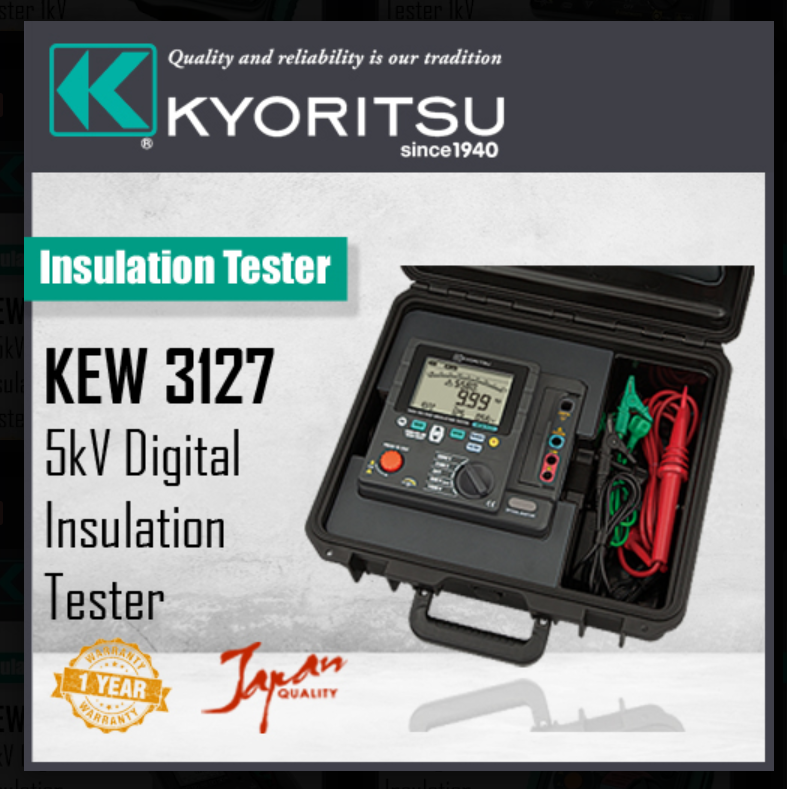 KYORITSU 3127 5KV INSULATION TESTER