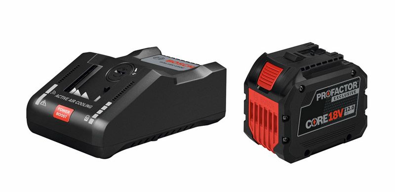 Bosch Starter Kit Procore 18V 12.0Ah X 1 Batt, Come With 1880CV Charger