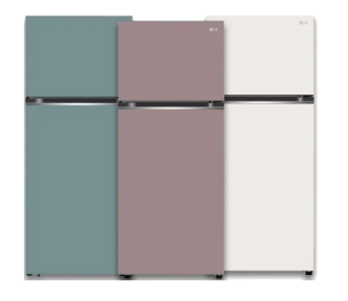 LG 360L 2-Door Top Freezer Refrigerator