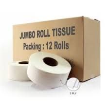 Jumbo Roll Tissue carton 12 rolls