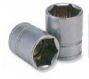 JONNESWAY 1/2" DR. NON-SLIP SHALLOW SOCKET, SIZE: 13MM