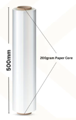 Stretch Film Plastic Wrapping Film Cling Wrap Shrink Wrap 500mm x 2.2kg