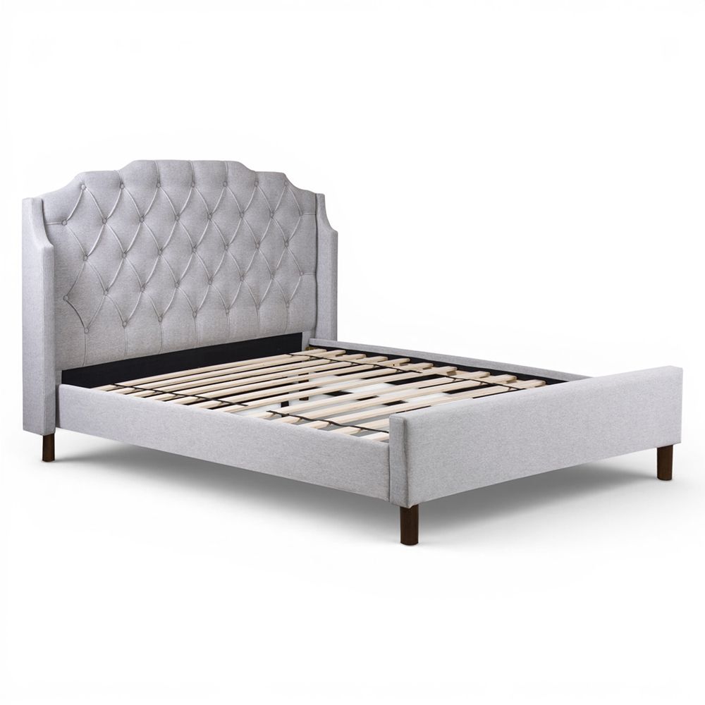 SSFHOME Katheryn Queen Size Bed Frame