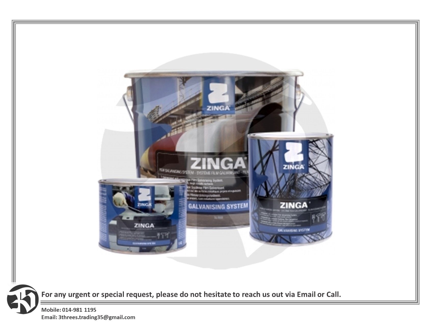 ZINGA Film Galvanizing System