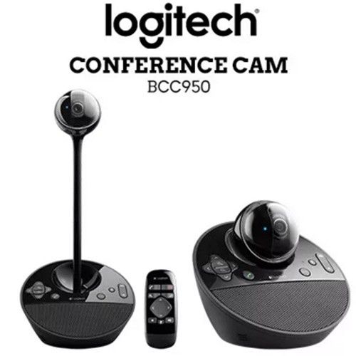 *LOGITECH BCC950 HD1080P CONFERENCE WEBCAM BUILT-IN MIC AND SPEAKERPHONE