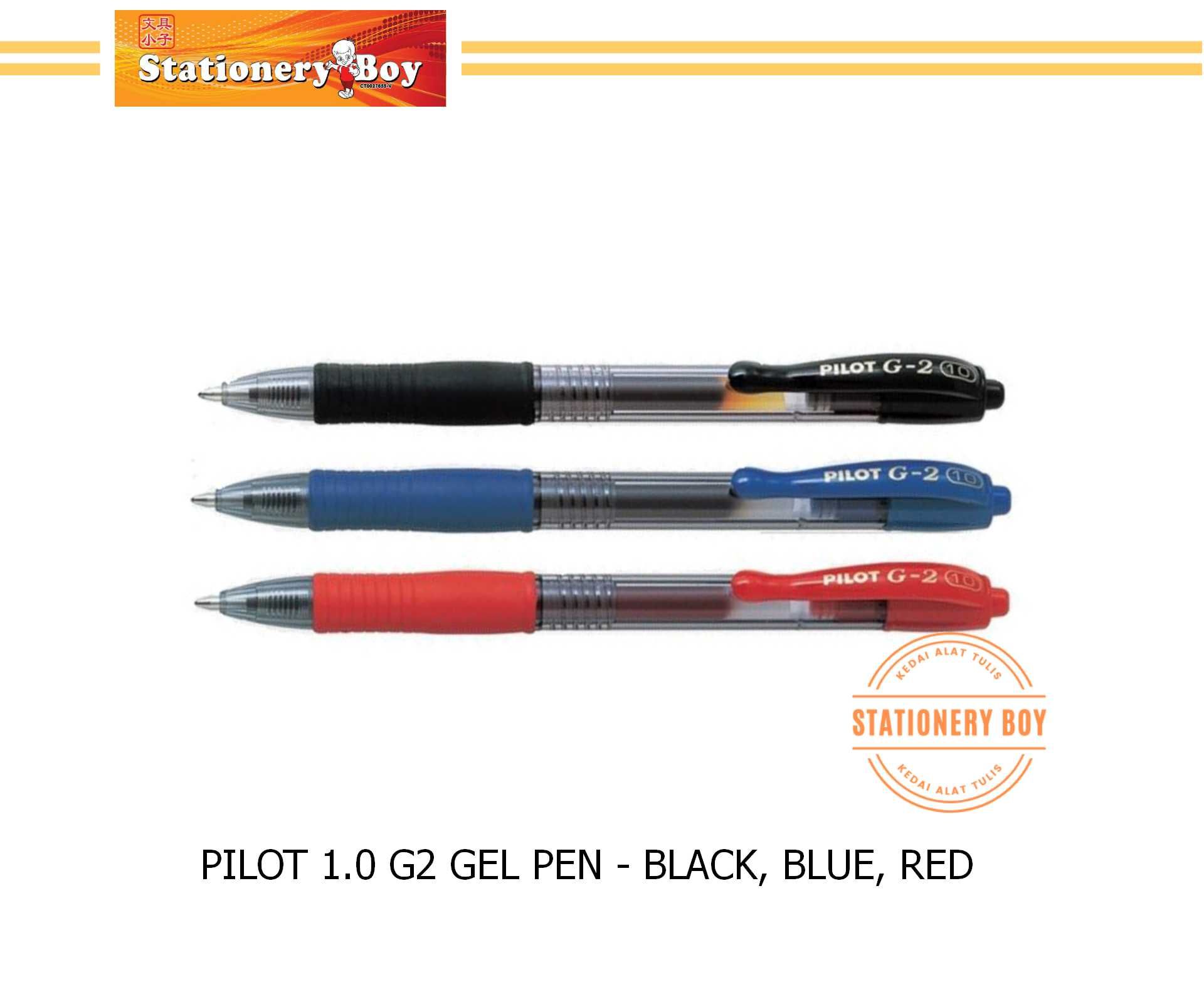 PILOT 1.0 G2 Gel Pen / Pen Dakwat Gel - Medium 1.0mm