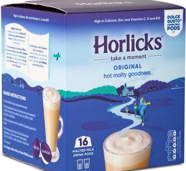 Horlicks Hot Malty Goodness Original - 16 pods