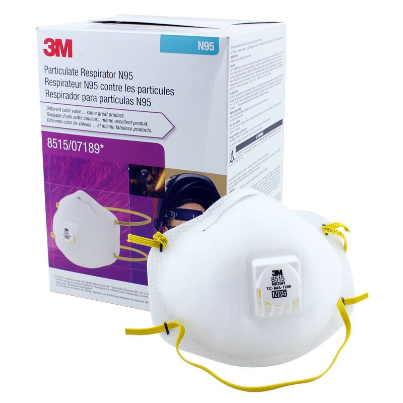 3M 8515 N95 PARTICULATE  WELDING RESP - 10's/box