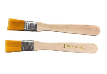 1" Wooden Handle Brush 1"Nylon (2PCS)