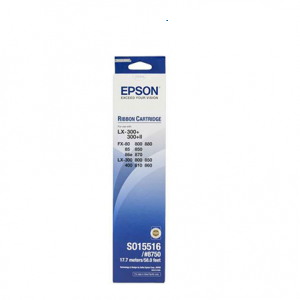 Genuine Malaysia Epson Warranty - Epson Ribbon C13S015516 LX-300/300+/300+II/400/800/850/FX-800/850/880+